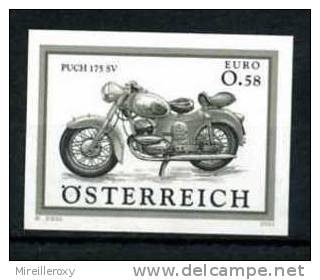 MOTO / PUCH 175 SV / MOTOCYCLETTE / EPREUVE NOIRE /SCHWARTZ DRUCK / AUTRICHE - Motorbikes