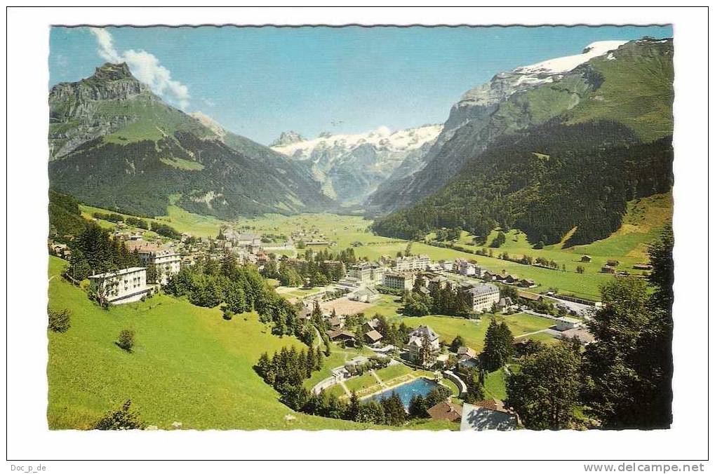 Schweiz - Engelberg Mit Hahnen - Spannörter Und Titlis  - 1968 - Engelberg