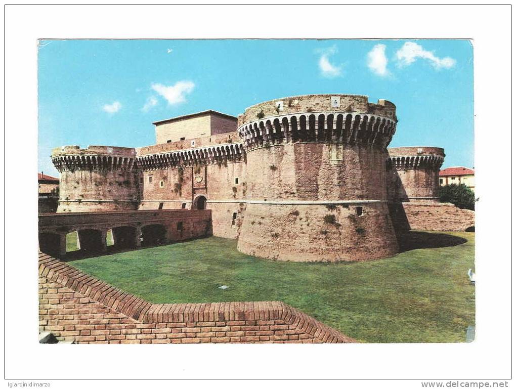 SENIGALLIA (AN) - Rocca Roverasca - Viaggiata Da Fabriano A Senago - In Buone Condizioni. - Senigallia