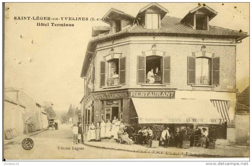 78 ST LEGER EN YVELINES Hôtel Terminus  TOP - St. Leger En Yvelines