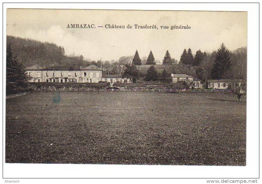 AMBAZAC - CHATEAU DE TRASFORET VUE GENERALE      (D87) - Ambazac