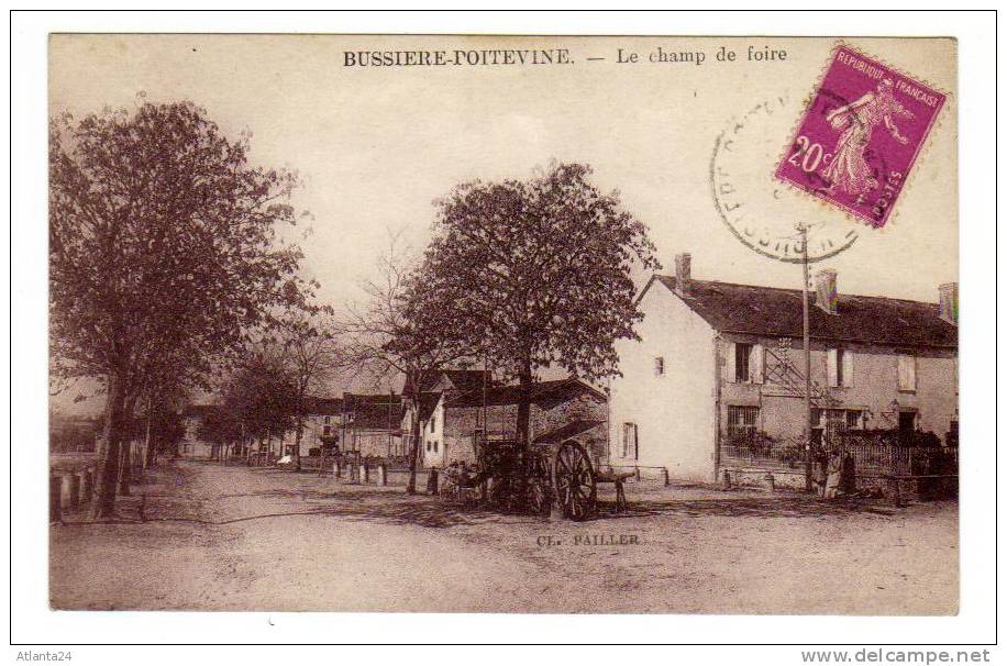 BUSSIERE POITEVINE - LE CHAMP DE FOIRE      (D87) - Bussiere Poitevine