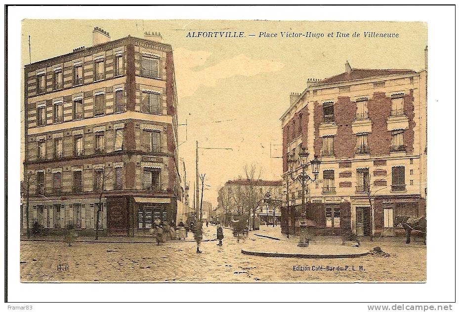 Alfortville - Place Victor Hugo Et Rue De Villeneuve   /  L10 - Alfortville