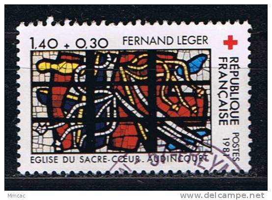 #3560 - France/Fernand Léger Yvert 2175 Obl - Glas & Fenster