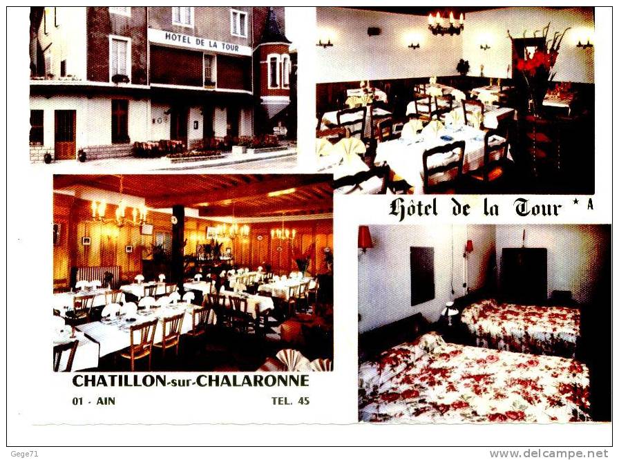 Chatillon Sur Chalaronne - Hotel De La Tour - Châtillon-sur-Chalaronne