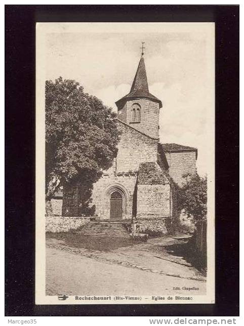 Rochechouart église De Biennac édit.chapellas (hirondelle)  Belle Carte - Rochechouart