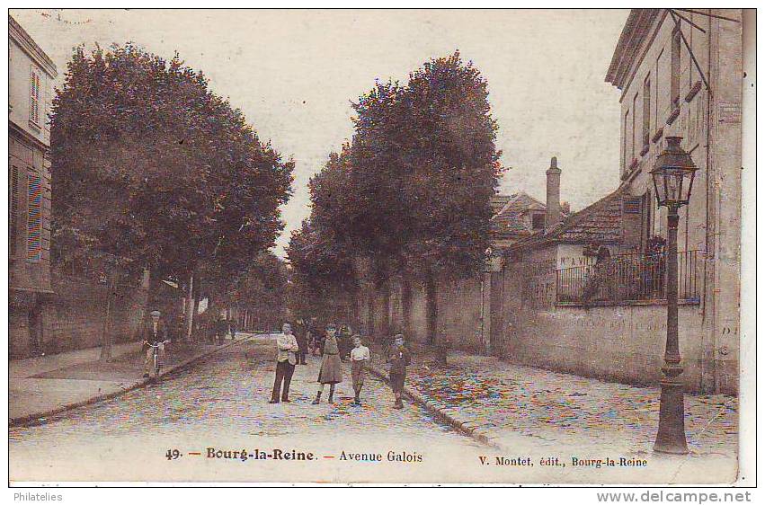 BOURG LA REINE  AV   GALOIS  1914 - Bourg La Reine