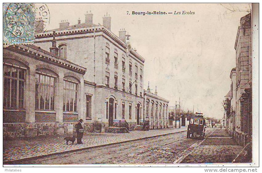 BOURG LA REINE   LES ECOLES 1904 - Bourg La Reine