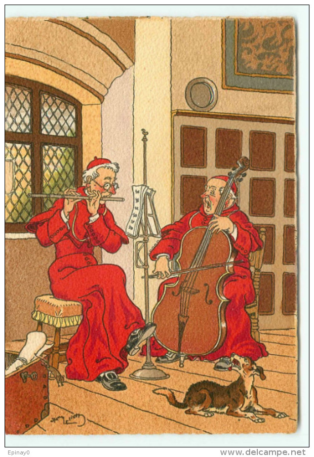 B - BARRE DAYEZ - Illustrateur Harry ELLIOT - N° 1171 D - Moine - Instrument De Musique - Elliot