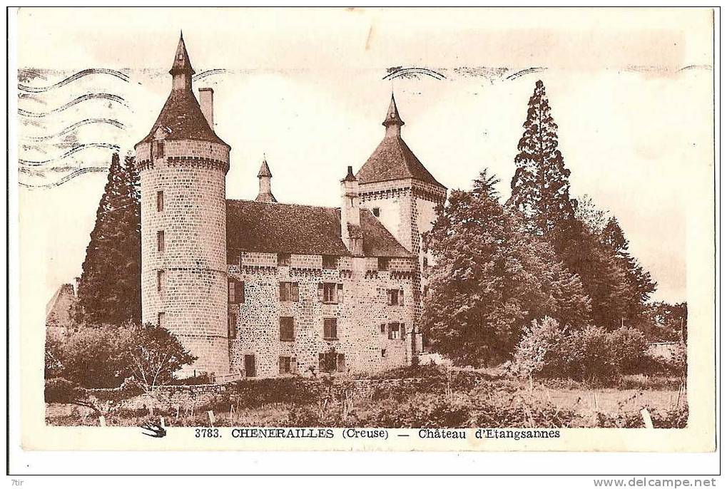 CHENERAILLES Château D'Etangsannes - Chenerailles