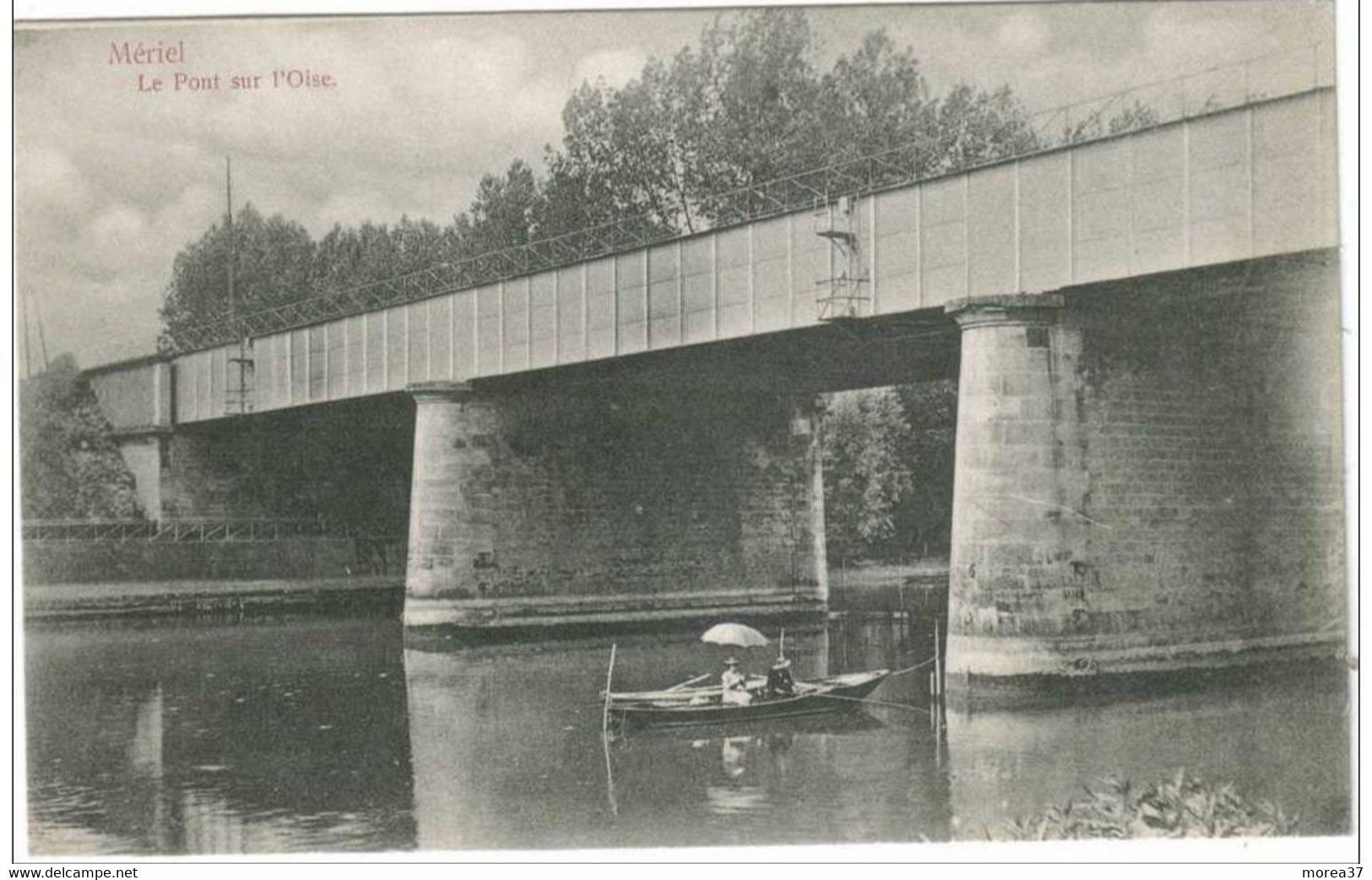 MERIEL   Le Pont Sur L'Oise - Meriel