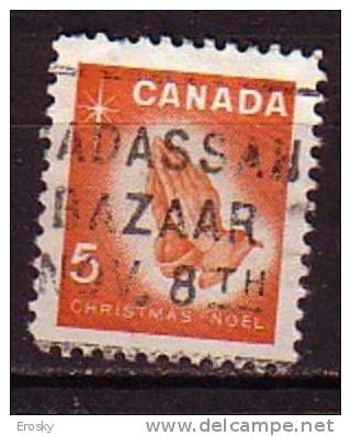 F0436 - CANADA Yv N°376 NOEL CHRISTMAS - Gebruikt