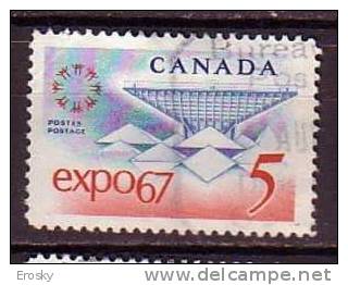 F0452 - CANADA Yv N°390 EXPO - Gebruikt