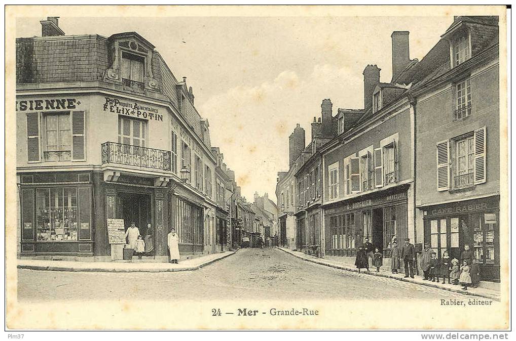 MER -  Grande Rue - Voy. 1906 - Mer