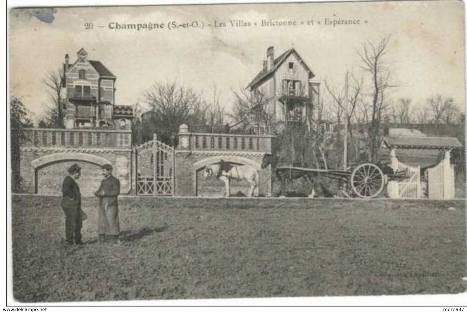 CHAMPAGNE SUR OISE Les Villas Brictonnes Et Espérance - Champagne Sur Oise