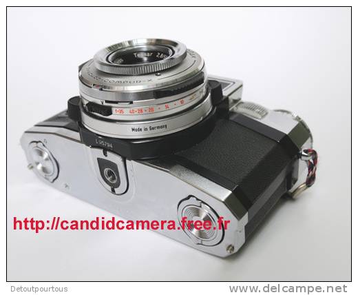 ZEISS IKON CONTAFLEX SUPER BC + Tessar 2.8 / 50 Comme Neuf Camera As New Wie Neu ! - Cameras