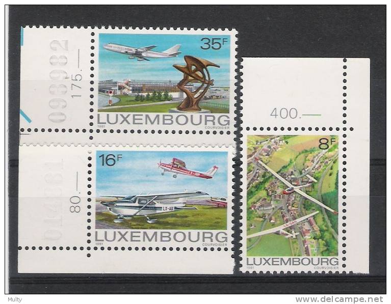 Luxemburg Y/T 987 / 989 (**) - Unused Stamps