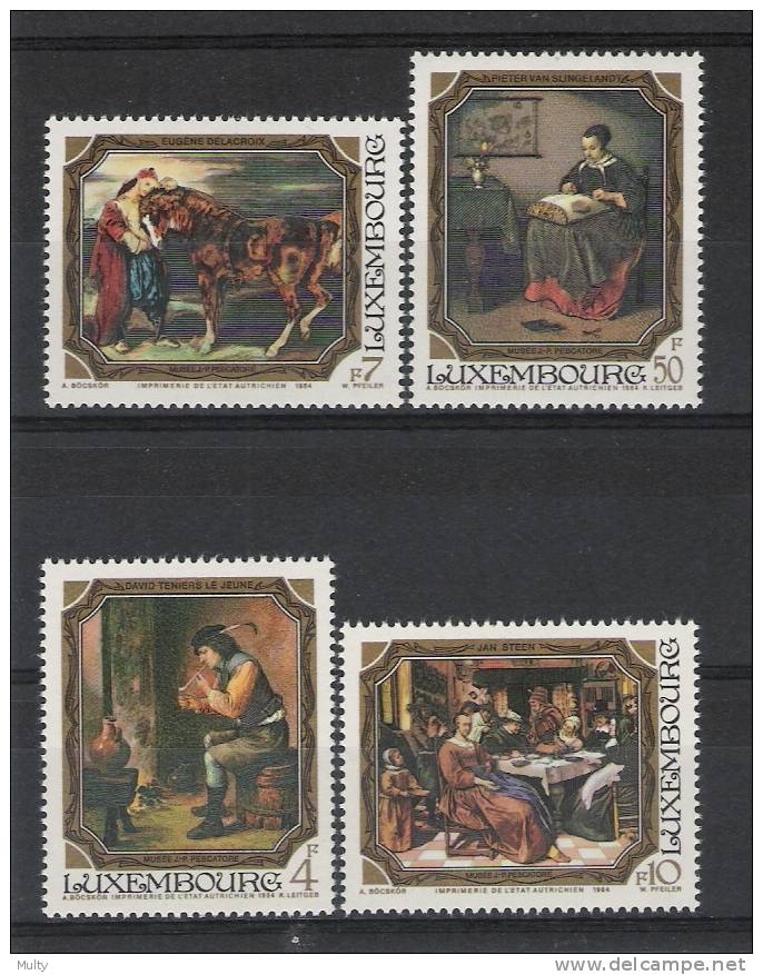 Luxemburg Y/T 1050 / 1053 (**) - Unused Stamps