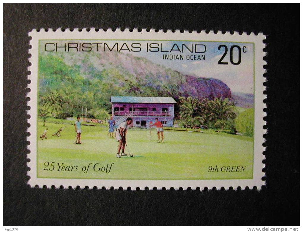 CHRISTMAS 1980 25 AÑOS DE GOLF - YVERT Nº 134 - MICHEL 122 - SCOTT 93 - Golf