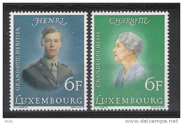 Luxemburg Y/T 872 / 873 (**) - Unused Stamps