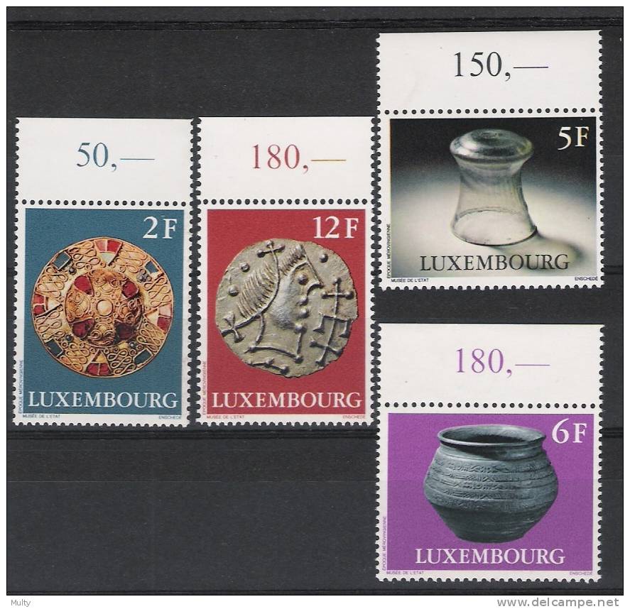 Luxemburg Y/T 874 / 877 (**) - Unused Stamps