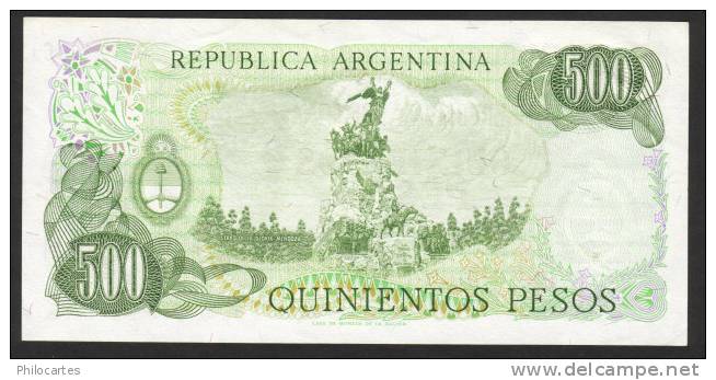 ARGENTINE  -  500 Pesos  -  C/80  -  UNC - Argentinien
