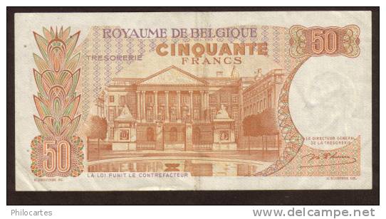 BELGIQUE  -  Trésorerie  - 50 Frs Du 15/05/1966  - TBE - 50 Francs