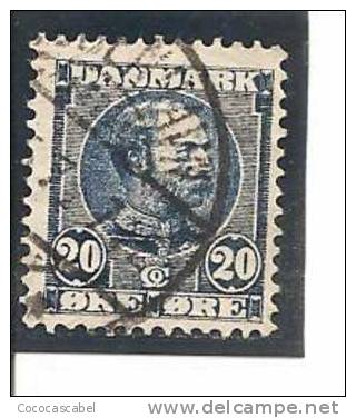 Dinamarca-Denmark Yvert Nº 44 (usado) (o). - Used Stamps