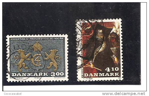 Dinamarca-Denmark Yvert Nº 917-18 (usado) (o). - Usado