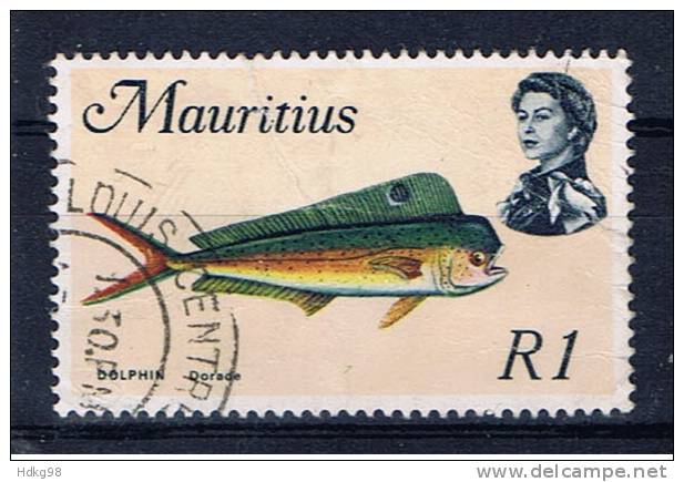 MS+ Mauritius 1969 Mi 345 Fisch - Mauritius (1968-...)