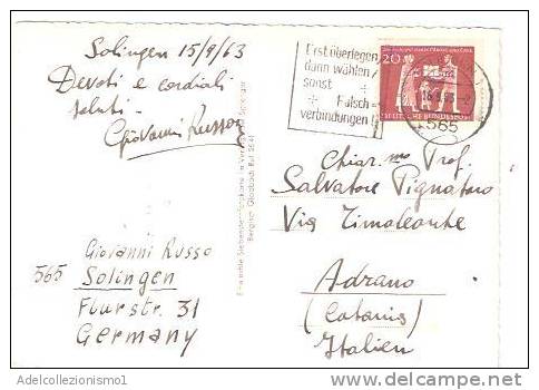 25090)cartolina Illustratoria  Località Di Salingen - Solingen