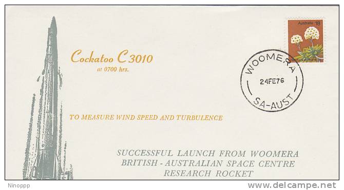 Australia-1976  Cockatoo C 3010  Souvenir Cover - Oceania