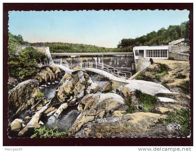 Saint Junien Le Barrage Du Gué Giraud Les Passerelles édit.roussel N° 4.924 Belle Cpsm - Saint Junien