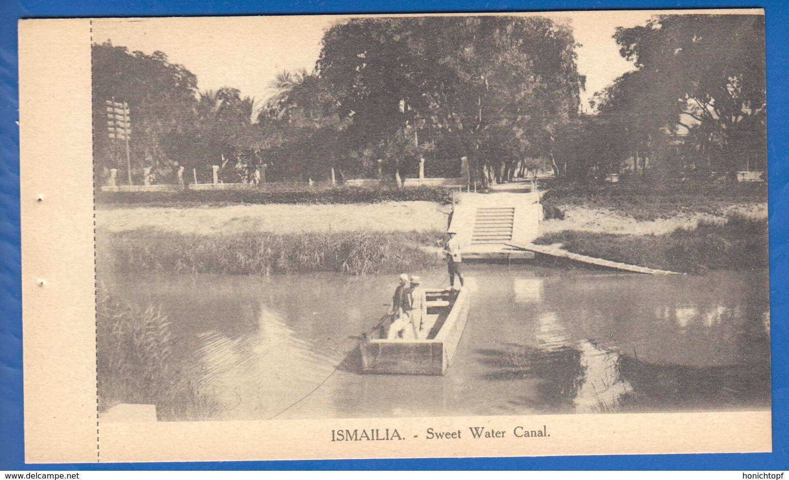Egypt; Ismailia; Sweet Water Canal - Ismailia