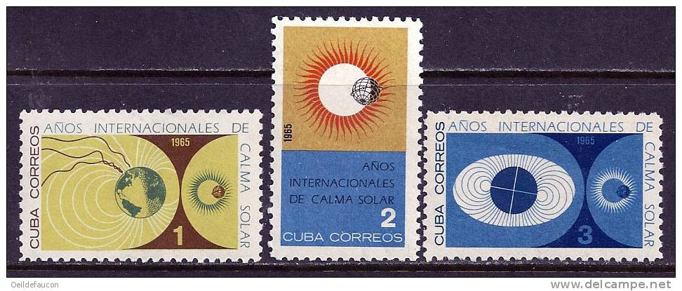 CUBA - Yvert - 843/48**  - Cote 8 € - Climate & Meteorology