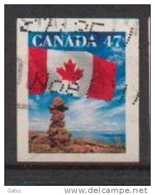 Canada ; 2000 ; N° Y/T: 1829  ; "drapeau" ; Ob;  Cote Y :   E. - Oblitérés