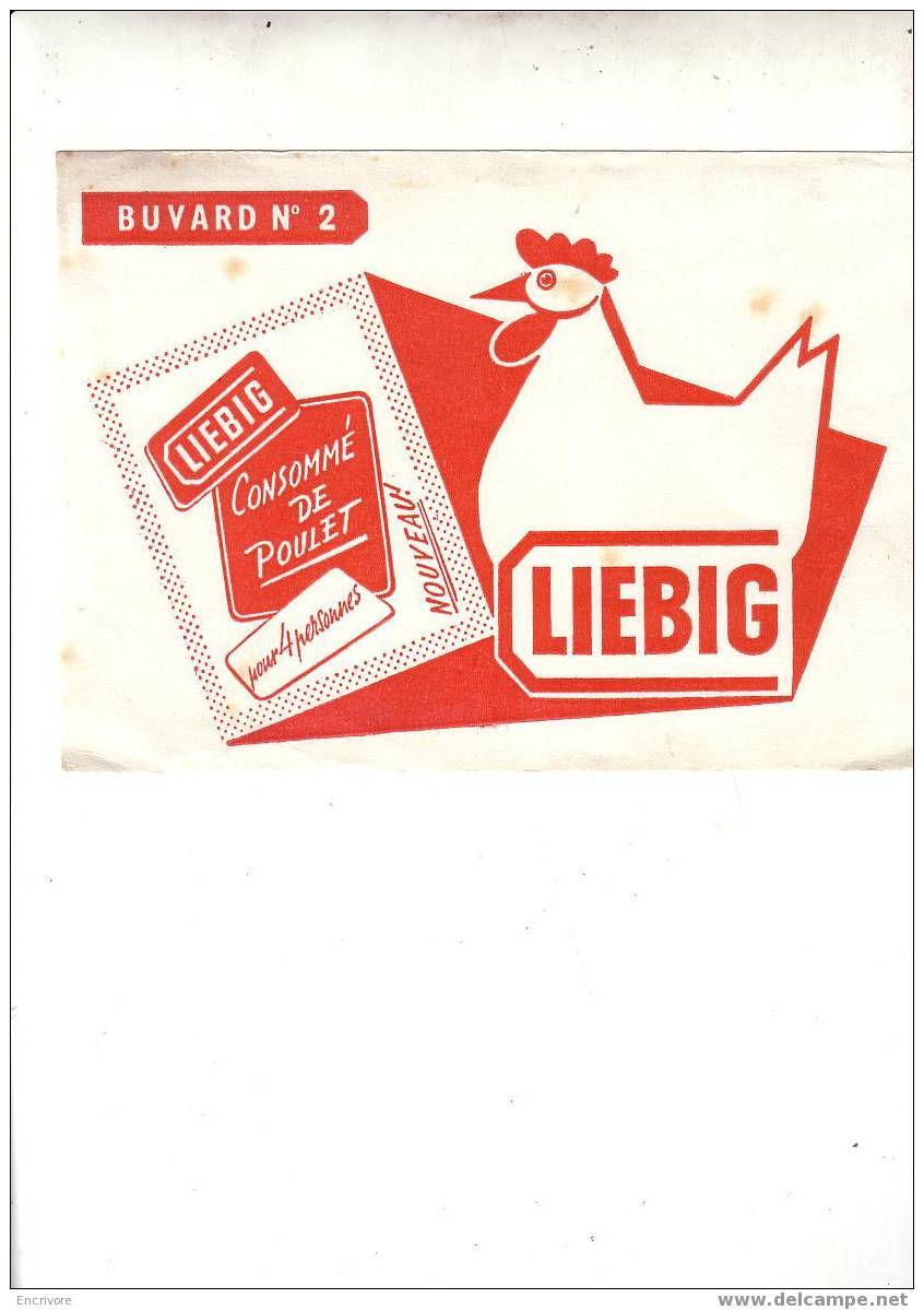 Buvard LIEBIG N. 2  Consomme De Poulet - Alimentare