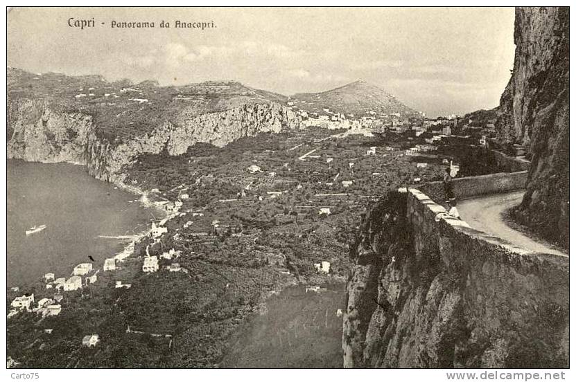 Italie - Capri - Panorama - Afragola