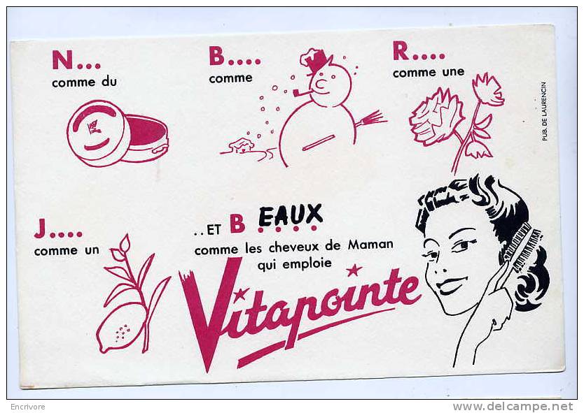 Buvard VITAPOINTE Rebus - Parfums & Beauté