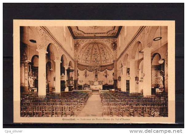 81 GRAULHET Eglise Notre Dame Du Val D'Amour, Intérieur, Ed ERA Rives, 193? - Graulhet