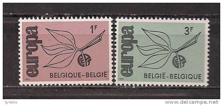 BELGIUM EUROPA CEPT 1965 SET MNH - 1965