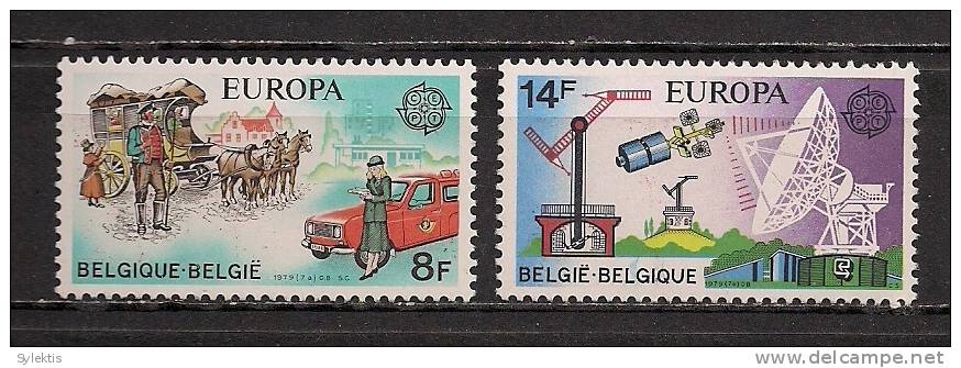 BELGIUM EUROPA CEPT 1979 SET MNH - 1979