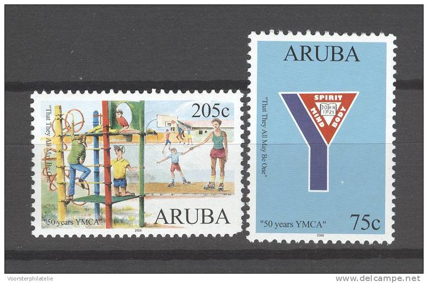 ARUBA 2006 NVPH 358-59 - Curacao, Netherlands Antilles, Aruba