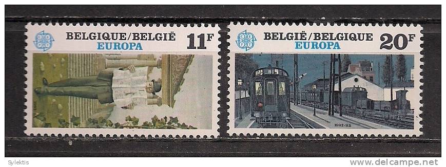 BELGIUM EUROPA CEPT 1983 SET MNH - 1983