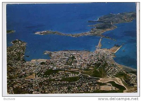 Cpm NOUMEA Vue Aerienne Du Centre Ville Nouvelle Caledonie  Cl Leon Calé - Nouvelle Calédonie