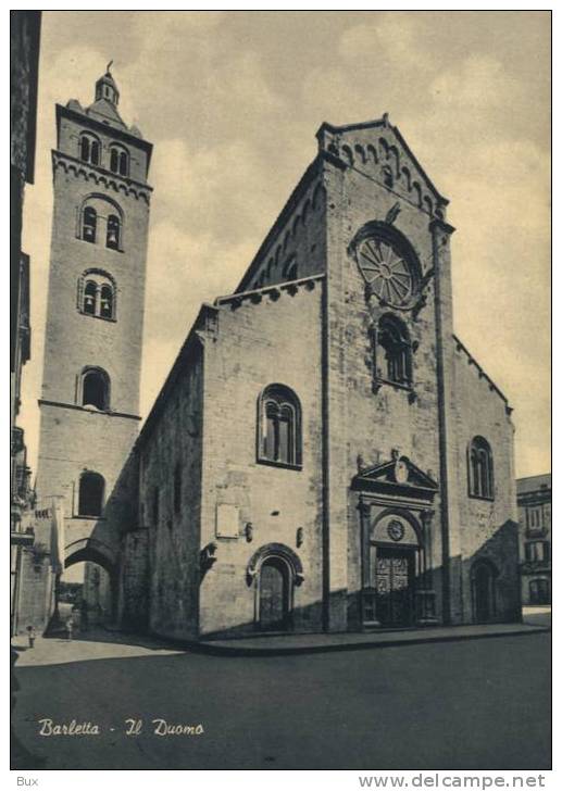 BARLETTA  BARI IL  DUOMO NO VG PERFETTA - Barletta