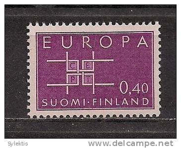 FINLAND EUROPA CEPT 1963 SET MNH - Gebruikt