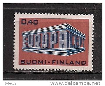 FINLAND EUROPA CEPT 1969 SET MNH - Used Stamps