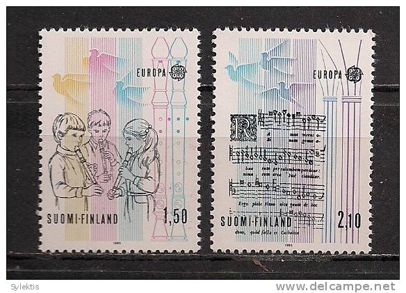 FINLAND EUROPA CEPT 1985 SET MNH - Unused Stamps