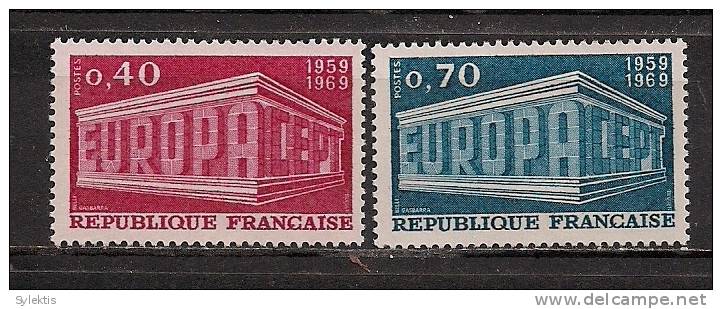 FRANCE EUROPA CEPT 1969 SET MNH - 1969